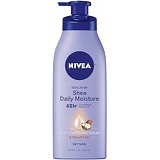 NIVEA Shea Daily Moisture Body Lotion - 48 Hour Moisture For Dry Skin - 16.9 fl. oz. Pump Bottle