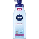 NIVEA Breathable Nourishing Body Lotion Tropical Breeze No Sticky Feel, Normal To Dry Skin, 3.5 Ounce