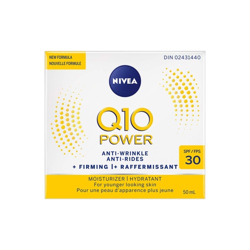  NIVEA Q10 Plus ANTI-WRINKLE with SPF 30 Day Care Cream 50 ml size (1.69 oz)