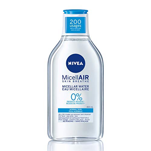  Nivea MicellAIR Micellar Water For Normal Skin Make-Up Remover, 400 ml