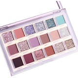 N/W 18 colors Eyeshadow Makeup Palette - High Pigmented Matte Shimmer Glitter Eyeshadow Palette, Cruelty Free, Long Lasting，reflective, Nude, Neutral, Waterproof, Vegan and Blendable,
