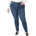 NYDJ Plus Size Plus Size Alina Legging Jeans with Fray Hem in Clean Reverence 1