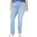 NYDJ Plus Size Plus Size Marilyn Straight Jeans in Tropicale