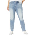 NYDJ Plus Size Plus Size Marilyn Straight Jeans in Seashore