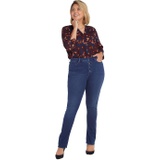 NYDJ Plus Size Plus Size High-Rise Alina Legging Jeans with Ankle Slits in Grant