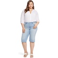 NYDJ Plus Size Plus Size Kristie 80s Bermuda in Hollander