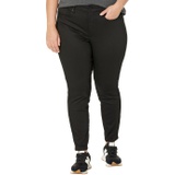 NYDJ Plus Size Plus Size Higher Rise Ami Skinny in Black