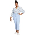 NYDJ Plus Size Plus Size Marilyn Straight Ankle in Clear Sky