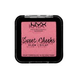 NYX PROFESSIONAL MAKEUP Sweet Cheeks Shimmer Blush, Rose & Play