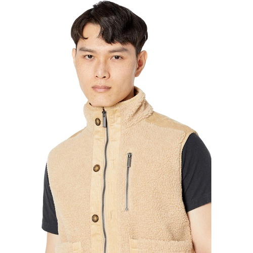  NATIVE YOUTH Ethan Sherpa Gilet with Cord Trims