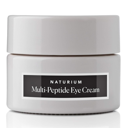  Multi-Peptide Eye Cream - 0.5 oz, Anti-Wrinkle, Reduce Under Eye Bags, Dark Circles, Puffiness and Crow’s Feet Cream for Eye Area with Amino Acids & Vegan Squalane by Naturium