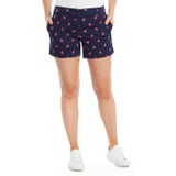 Nautica Womens Comfort Tailored Stretch Cotton Solid and Novelty Short