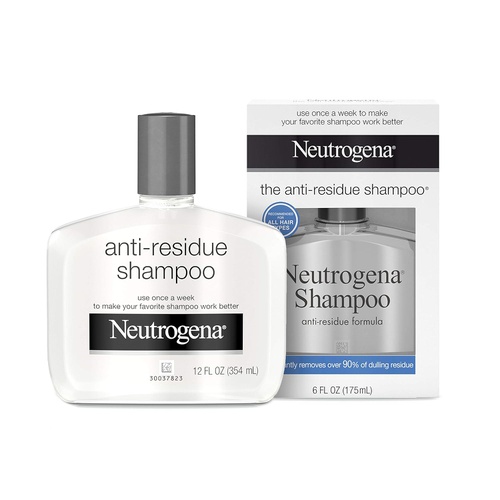  Neutrogena Anti-Residue Clarifying Shampoo, Gentle Non-Irritating Clarifying Shampoo to Remove Hair Build-Up & Residue, 6 fl. oz