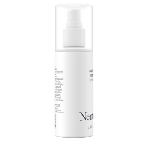  Neutrogena Healthy Skin Radiant Makeup Setting Spray, Long-Lasting, Formulated with Antioxidants & Peptides Weightless Face Setting Mist for Healthy Looking, Glowing Skin, 3.4 fl.