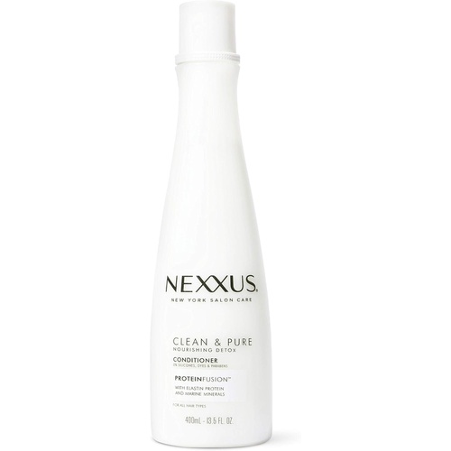  Nexxus Clean and Pure Conditioner Nourished Hair Care, With ProteinFusion, Silicone, Dye, and Paraben Free 13.5 oz