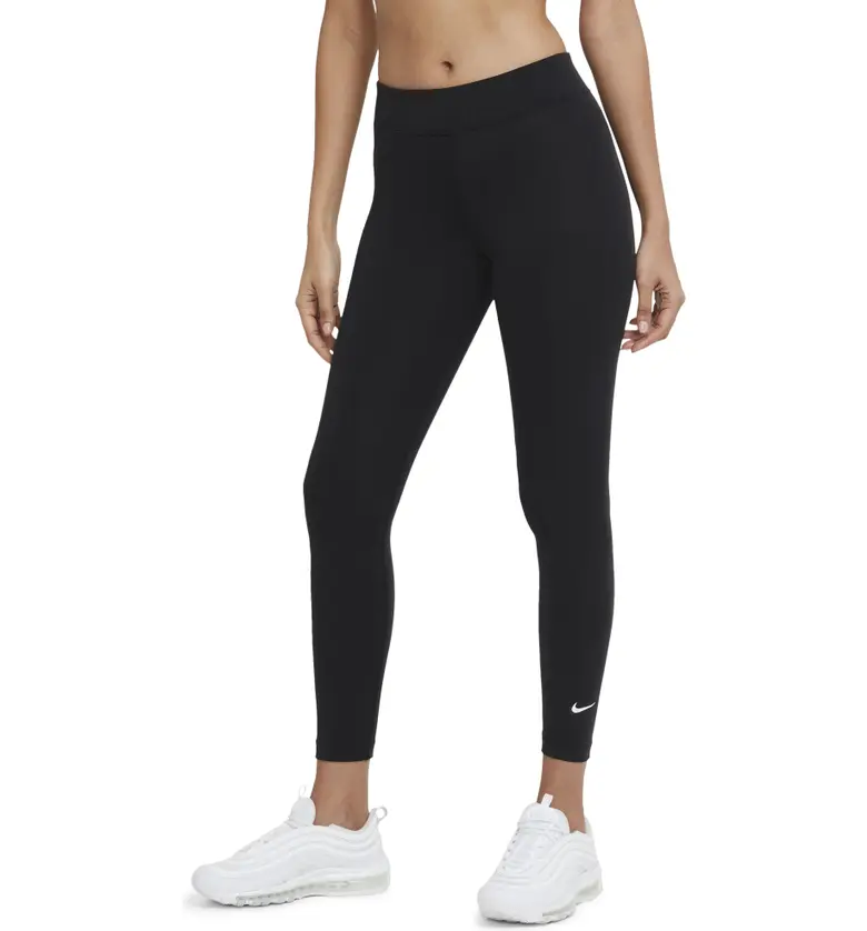 Nike Sportswear Essential 7u002F8 Leggings_BLACK/ WHITE