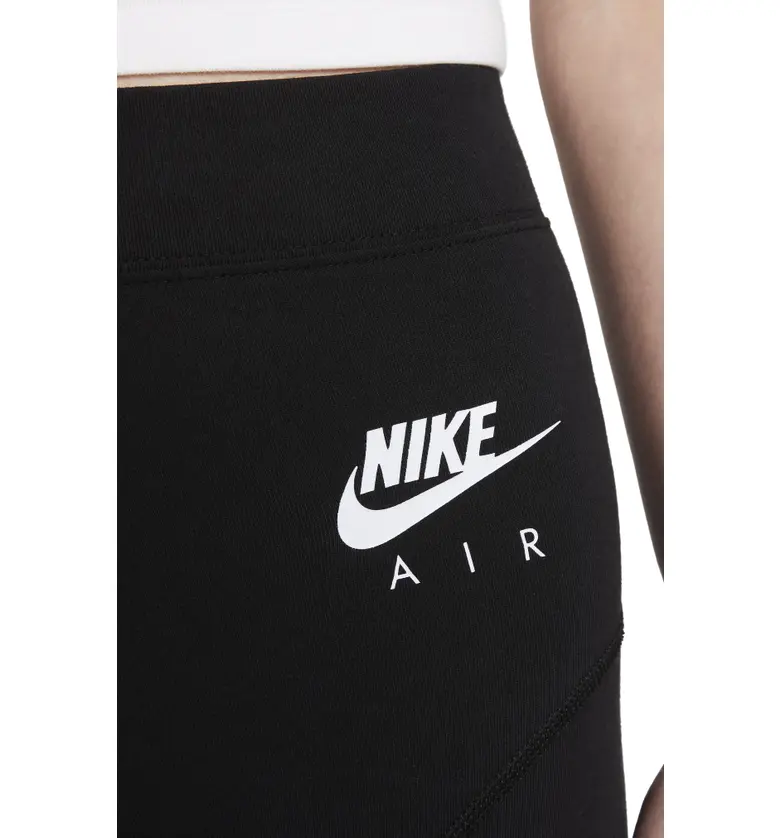 나이키 Nike Air Leggings_BLACK/ DARK SMOKE GREY/ WHITE