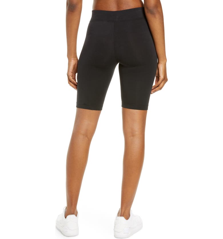 나이키 Nike Sportswear Essential Bike Shorts_BLACK/ WHITE