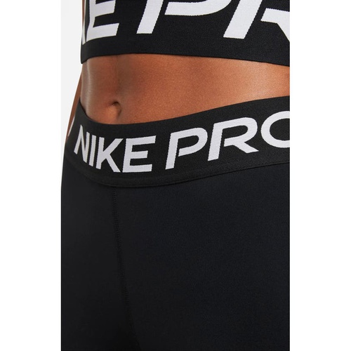 나이키 Nike Pro 3-Inch Shorts_BLACK/ WHITE