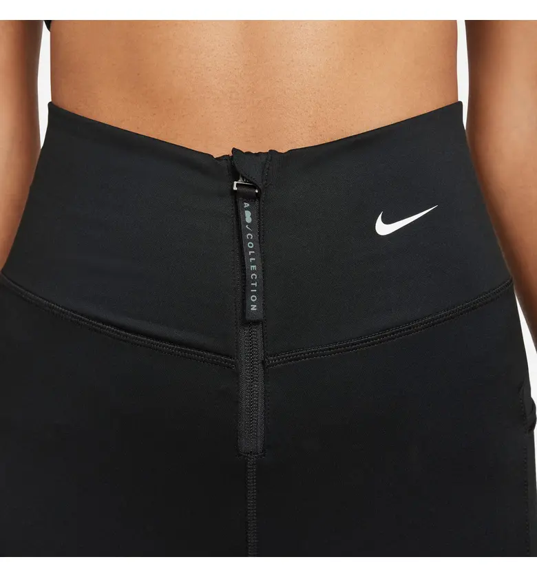 나이키 Nike Naomi Osaka Tennis Tight Shorts_BLACK / BLACK / WHITE
