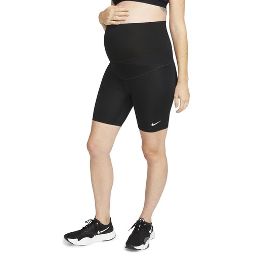 나이키 Nike Maternity Dri-FIT Performance Bike Shorts_BLACK/ WHITE