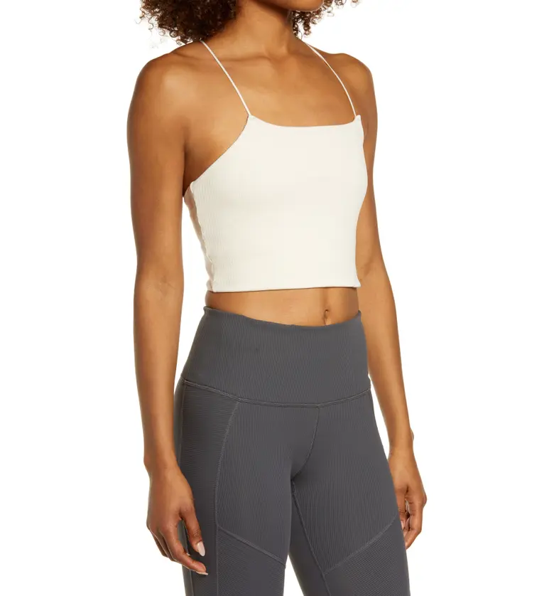 나이키 Nike Yoga Luxe Strappy Crop Camisole_PEARL WHITE/ SAIL