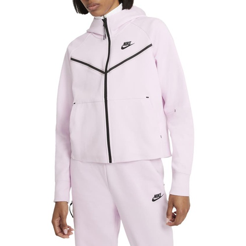 나이키 Nike Sportswear Tech Fleece Windrunner Zip Hoodie_REGAL PINK/ BLACK
