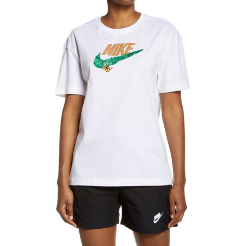 나이키 Nike Sportswear Nature Graphic Tee_WHITE