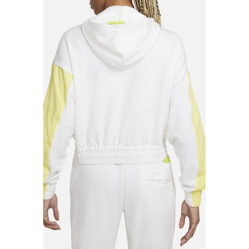 나이키 Nike Sportswear Icon Clash Pullover Hoodie_WHITE/ LIGHT YELLOW/ BLACK