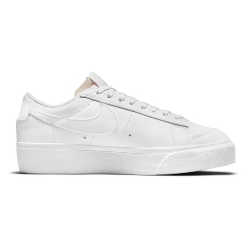 나이키 Nike Blazer Low Platform Sneaker_WHITE/ WHITE/ WHITE/ BLACK