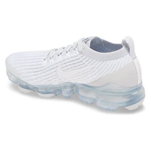 나이키 Nike Air VaporMax Flyknit 3 Sneaker_WHITE/ WHITE/ PURE PLATINUM
