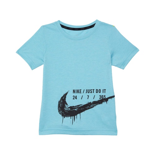 나이키 Nike Kids Dri-FIT Swoosh Graphic T-Shirt (Little Kids)