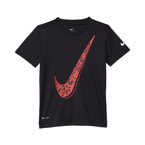 나이키 Nike Kids Texture Swoosh Graphic T-Shirt (Toddler)
