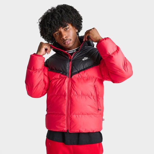 나이키 Mens Nike Windrunner PrimaLoft Storm-FIT Hooded Puffer Jacket