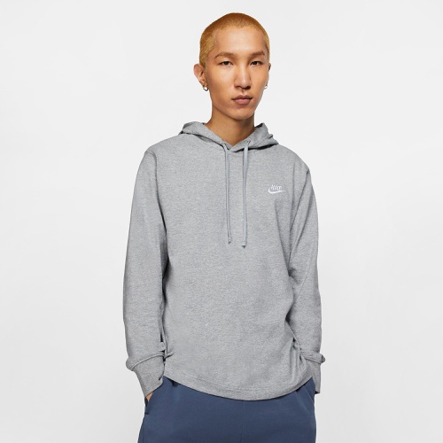 나이키 Mens Nike Sportswear Club Jersey Pullover Hoodie