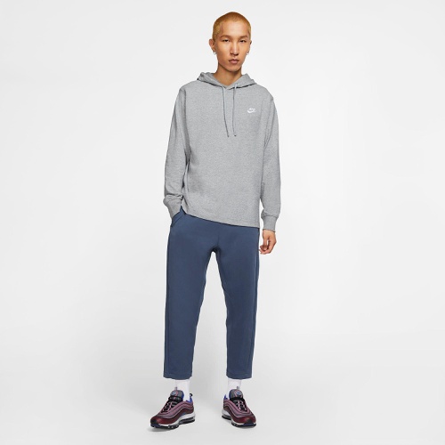 나이키 Mens Nike Sportswear Club Jersey Pullover Hoodie