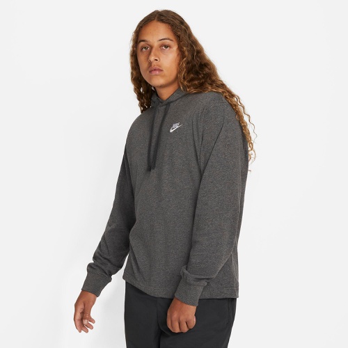 나이키 Mens Nike Sportswear Club Jersey Pullover Hoodie