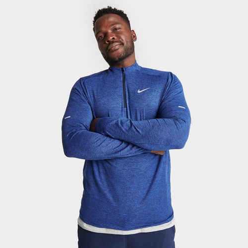 나이키 Mens Nike Dri-FIT Element Half-Zip Running Shirt