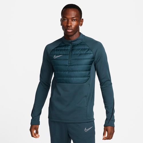 나이키 Mens Nike Academy Winter Warrior Therma-FIT Half-Zip Soccer Top