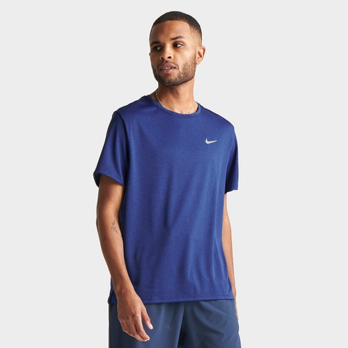 나이키 Mens Nike Dri-FIT UV Miler Short-Sleeve Running Top