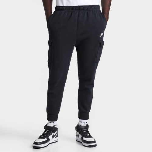 나이키 Mens Nike Sportswear Club Fleece Cargo Jogger Pants
