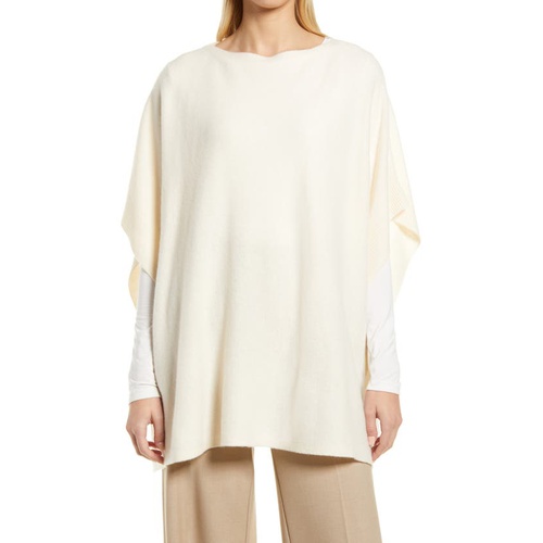 노드스트롬 Nordstrom Wool & Cashmere Poncho_IVORY CLOUD