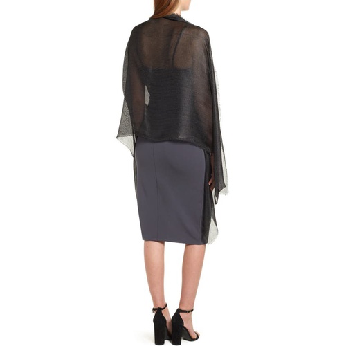 노드스트롬 Nordstrom Shimmer Wrap_BLACK