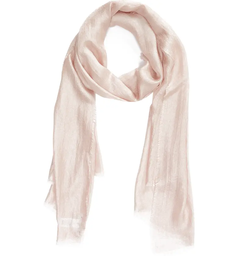 노드스트롬 Nordstrom Shimmer Wrap_PINK CHINTZ