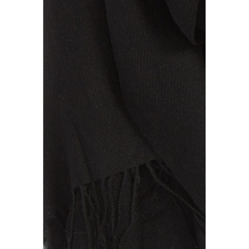 노드스트롬 Nordstrom Tissue Weight Wool &?Cashmere Scarf_BLACK