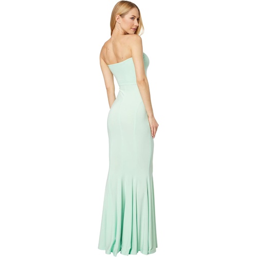  Norma Kamali Strapless Fishtail Gown