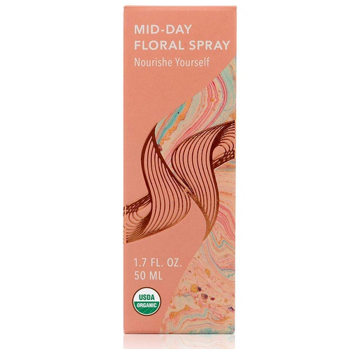  Nourishe Mid-Day Floral Spray, Organic Nutrient Face and Body Mist