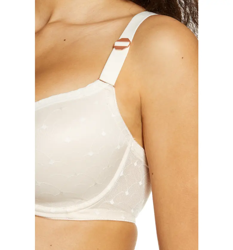  Omnia Paratus Omina Paratus Pearl FlexyWire Full Coverage Underwire T-Shirt Bra_CREAM