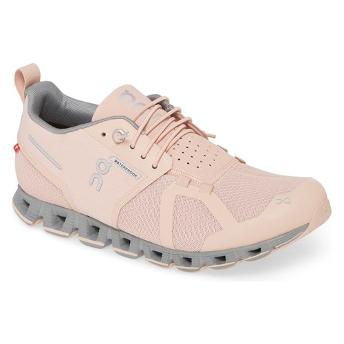  On Cloud Waterproof Running Shoe_ROSE/ LUNAR