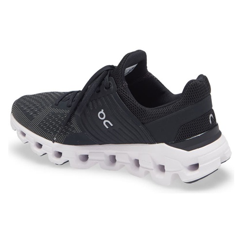  On Cloudswift Running Shoe_BLACK/ ROCK/ BLACK ROCK